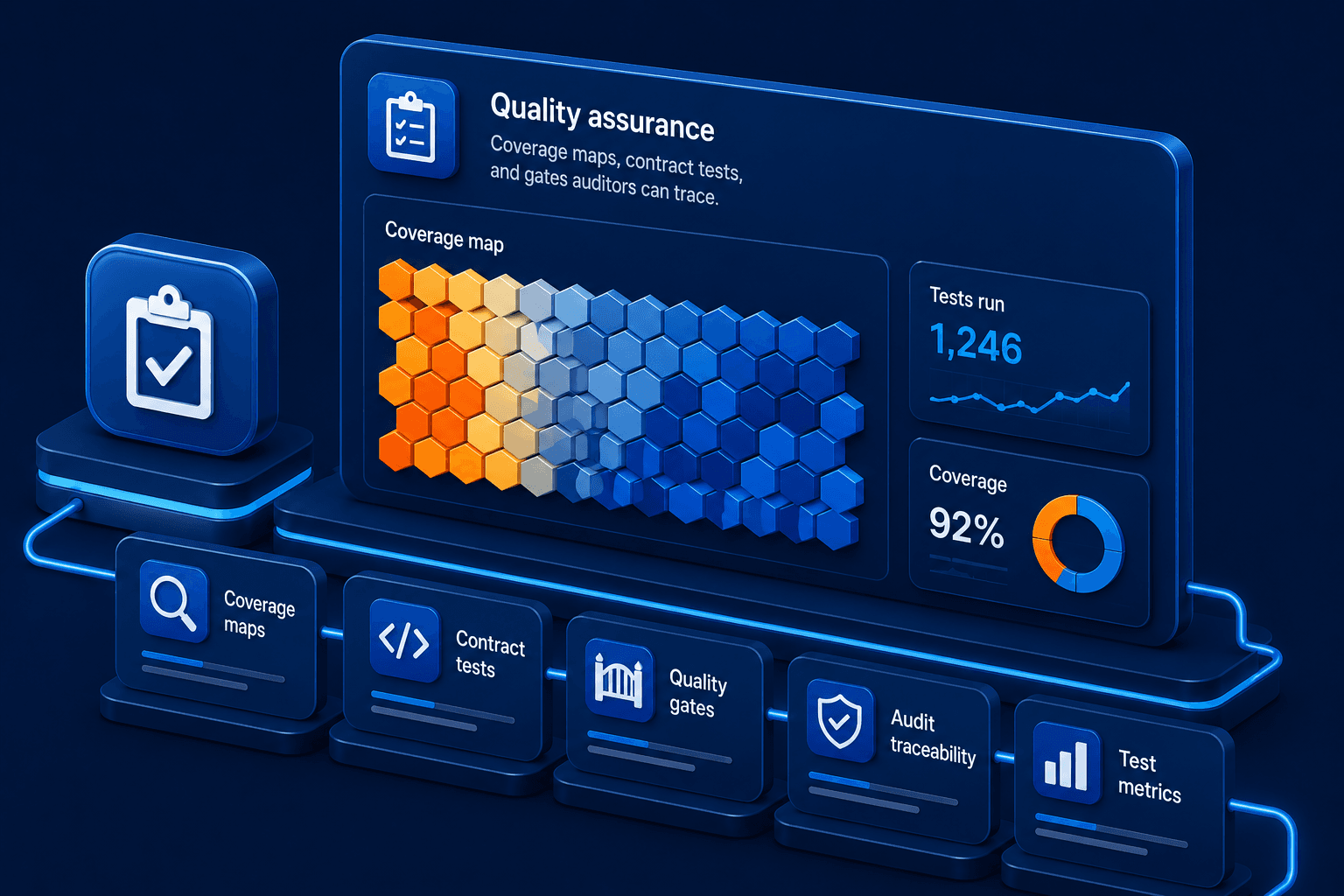 Quality assurance — Amplonix service illustration