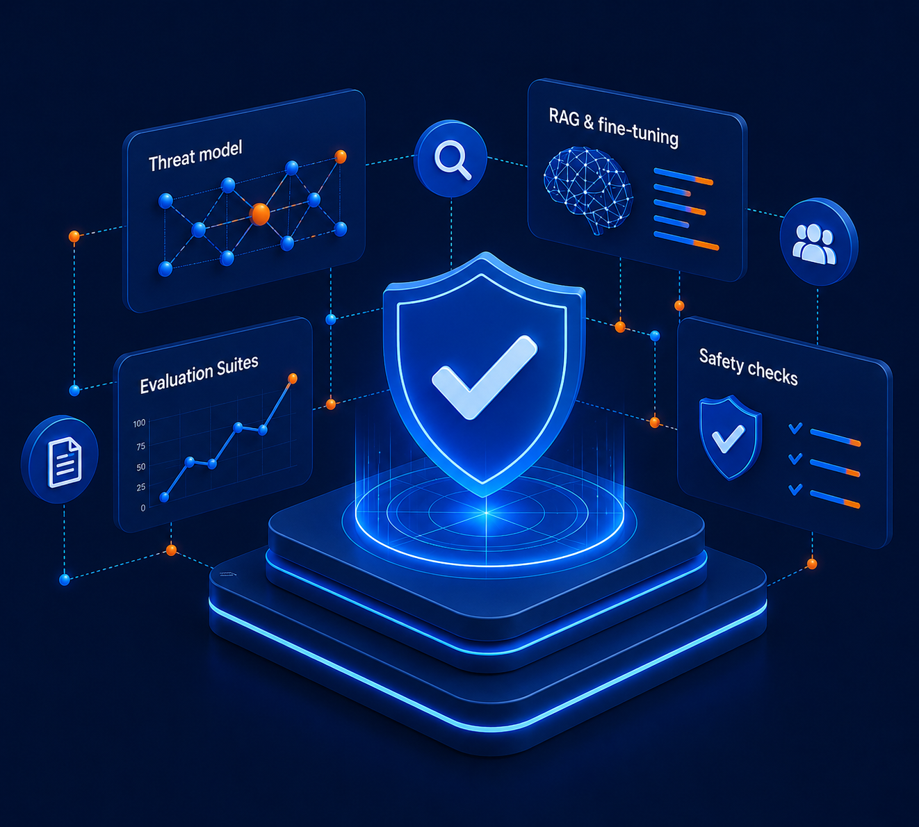 AI engineering — Amplonix service illustration